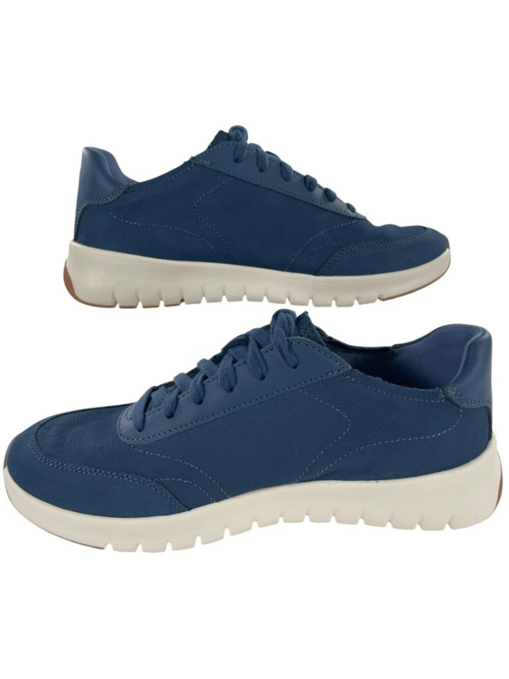 Vionic Uptown Sneakers Dark Denim Blue Lightweight Casual Shoes Wmn’s Sz 9 W NEW - Picture 2 of 11